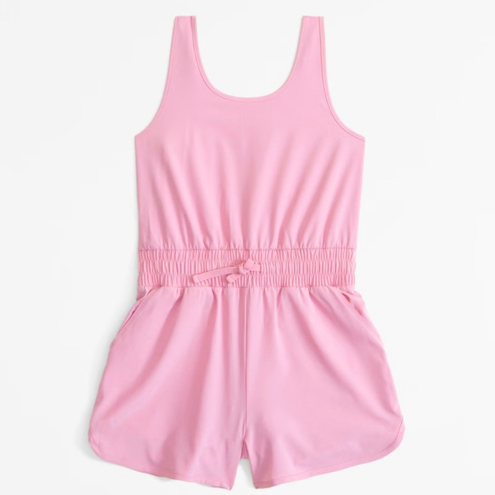 Abercrombie kids ypb motiontek romper - pastel pink